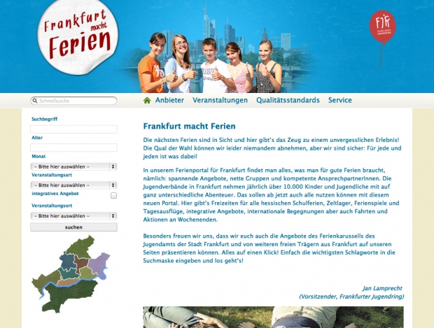 Ferienportal - Frankfurt macht Ferien